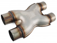 Переходник выхлопных систем Magnaflow style (X-pipe) 63мм