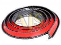 Резинка уплотнительная для обвесов карбон 18х20мм (карбон)