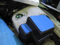 Taiko накладки крышки предохранителей JZX100 синие