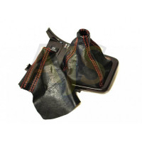 Чехол КПП Toyota Mark 2 JZX90,  JZX100 натуральная кожа