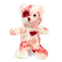 Игрушка Медведь в бинтах (коричневый)