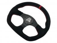 Beltenick руль D-образный спортивный без выноса замша