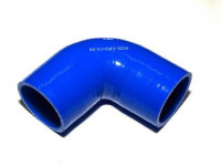 Патрубок радиатора КАМАЗ-ЕВРО угловой 6522-1303419-99 (синий) (синий)
