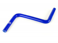 Патрубок водостойкий универсальный ступенько-образный 14мм (синий)