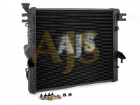 Радиатор алюминиевый JEEP WRANGLER JK 3.6L 07-18 40mm AT AJS (черный)
