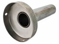 Заглушка флейта бочки глушителя 86мм универсальная