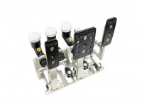 Педальный узел S style (серебро)