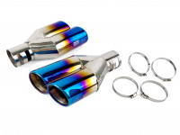 Насадка на глушитель HKS style №4 пара 60х77мм