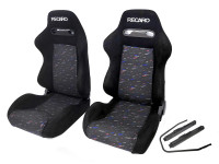 Сиденье спортивное полуковш Recaro RS3 confetti пара