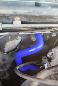 Патрубки печки Toyota Mark 2 JZX90 atmo 3шт (черный)