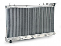 Радиатор алюминиевый Subaru Forester SF5 Turbo 26мм AT AJS (черный)