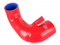 Патрубок впускной Toyota 1NZ под штатный фильтр (красный)