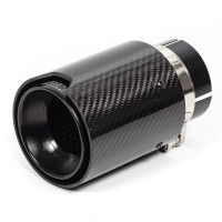 Насадка на глушитель M style с карбоном 63х105мм (глянец)