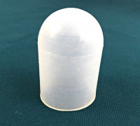 Заглушка силиконовая 38мм (белый)