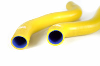 Патрубки радиатора ВАЗ 2108 (карб) (желтый)