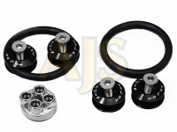 Крепежи обвесов быстросъемные Password JDM style (темно-серый)