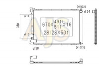 Радиатор Koyorad Toyota Lexus RX330 3MZ-FE