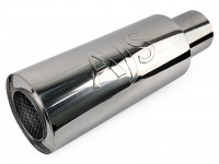 Бочка выхлопная прямоточная AJS Apexi N1 style (63мм)