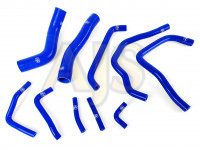 Патрубки системы охлаждения Toyota Land Cruiser HDJ80, HDJ81 1HD 4.2L 10шт (черный) (черный)