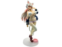 Аниме фигурка Super Sonico белая кошечка