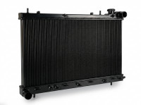 Радиатор алюминиевый Subaru Forester SG5 атмо 40мм AT AJS (черный)