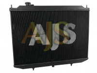 Радиатор алюминиевый Nissan NP300 Navara D22 YD25 40мм AT (черный)