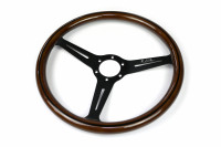 Руль деревянный Nardi style малый вынос (черный)