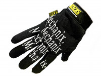 Перчатки Mechanix черно-белые (L)