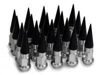 Гайки колесные Blox nut сталь+алюминий M12x1.5 (черный)