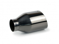 Насадка на глушитель 66х115мм (вороненый)