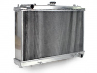 Радиатор алюминиевый Nissan Silvia S14-15, 240SX 88mm MT AJS (серый)