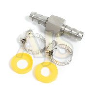 Адаптер с портом 1/8 под шланг 10мм