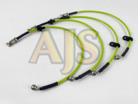 Шланги тормозные армированные GB Subaru Impreza WRX STI 01-07 комплект