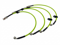 Шланги тормозные армированные GB Subaru Impreza WRX STI 01-07 комплект