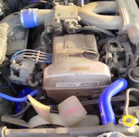 Патрубки радиатора Toyota Mark 2 JZX90 1JZ-GE (черный)