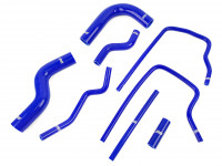 Патрубки системы охлаждения Subaru Impreza GC8 турбо 8шт (синий) (синий)