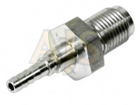 Фитинг тормозной под шланг AN3 тефлон папа м10 шаг1