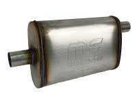 Бочка выхлопная Magnaflow style выхода 45мм длина 355мм (вынос-центр)