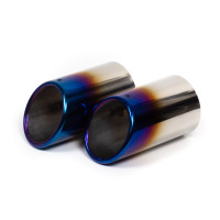 Насадка на глушитель VW пара 73х76мм (обожженный)