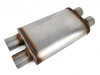 Бочка выхлопная Magnaflow style 4 выхода по 76мм длина 560мм