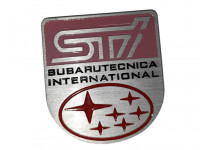 Шильд алюминиевый TRD #1 (TRD красный)