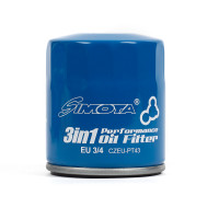 Simota фильтр масляный из нержавеющий стали euro style, резьба 3, 4, высота 87мм, посадочное 76