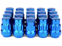 Гайки колесные Rays style M12x1.5 32мм (синий)