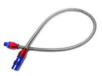 Шланг-удлинитель для установки датчика давления масла,  фитинги алюминий