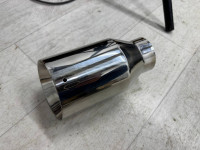 Насадка на глушитель 60х100х200мм (хром)