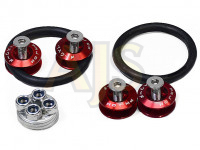 Крепежи обвесов быстросъемные Password JDM style (серый)