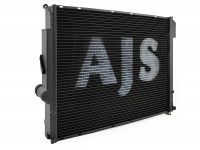 Радиатор алюминиевый BMW E46 40мм MT AJS (черный)