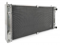 Радиатор алюминиевый ВАЗ Нива Шевроле 2123 56mm MT AJS (серый)