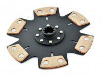 Диск сцепления керамический AJS BMW 6 лепестков, бездемпфер, металлокерамика