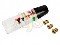 Насадка на ручку КПП плоская цветок 150мм